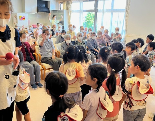 『ル・レーヴ狭山』の『風の子保育園お楽しみ会』！！